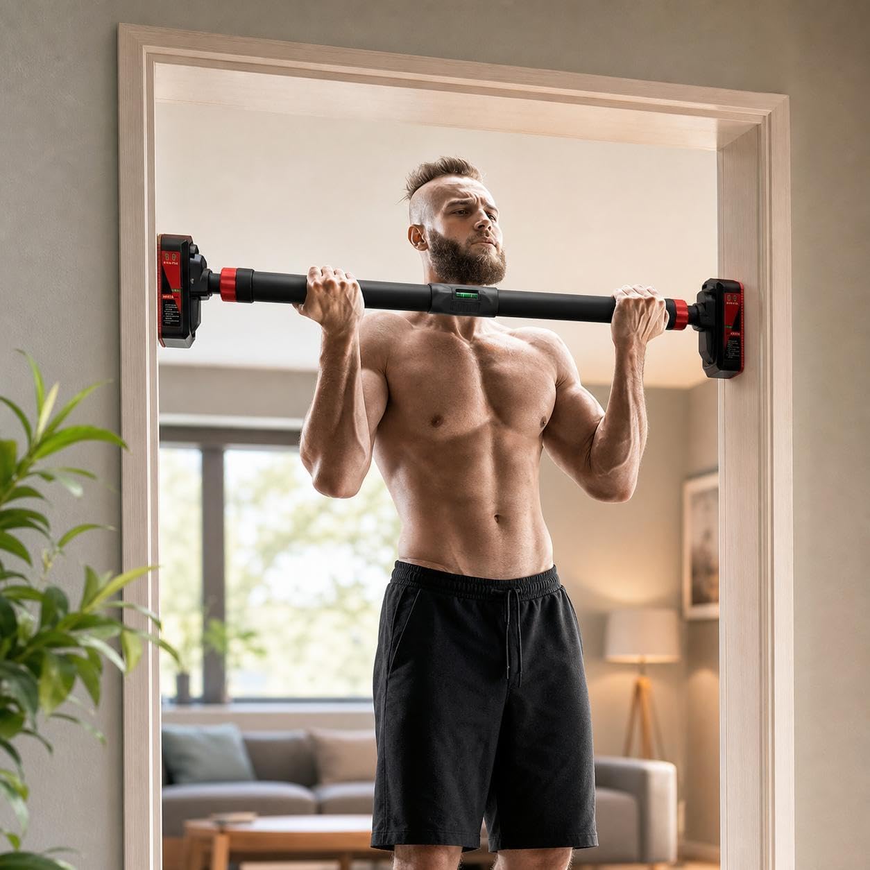 Pull Up Bar - Barra de dominadas para puerta, barra