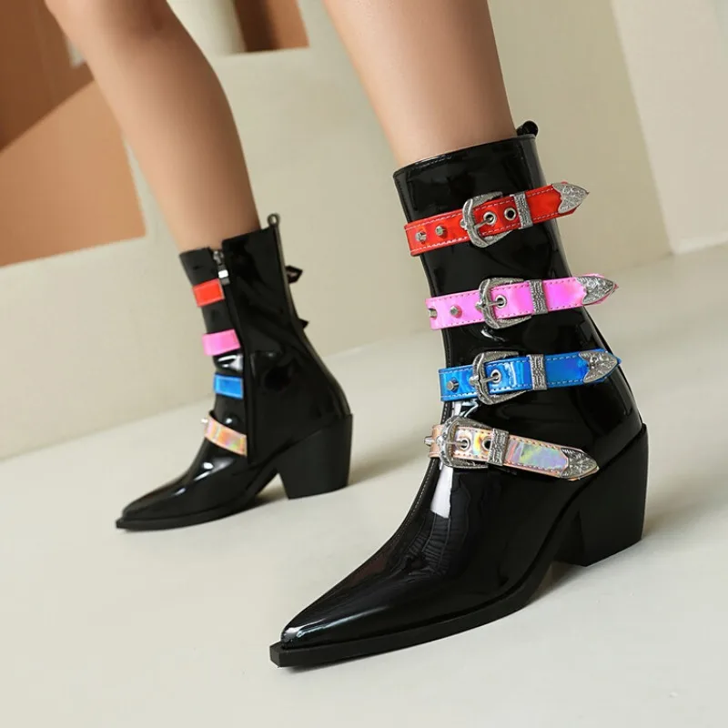 Crossfit Belt - Nuevas Botas Largas con Hebilla y