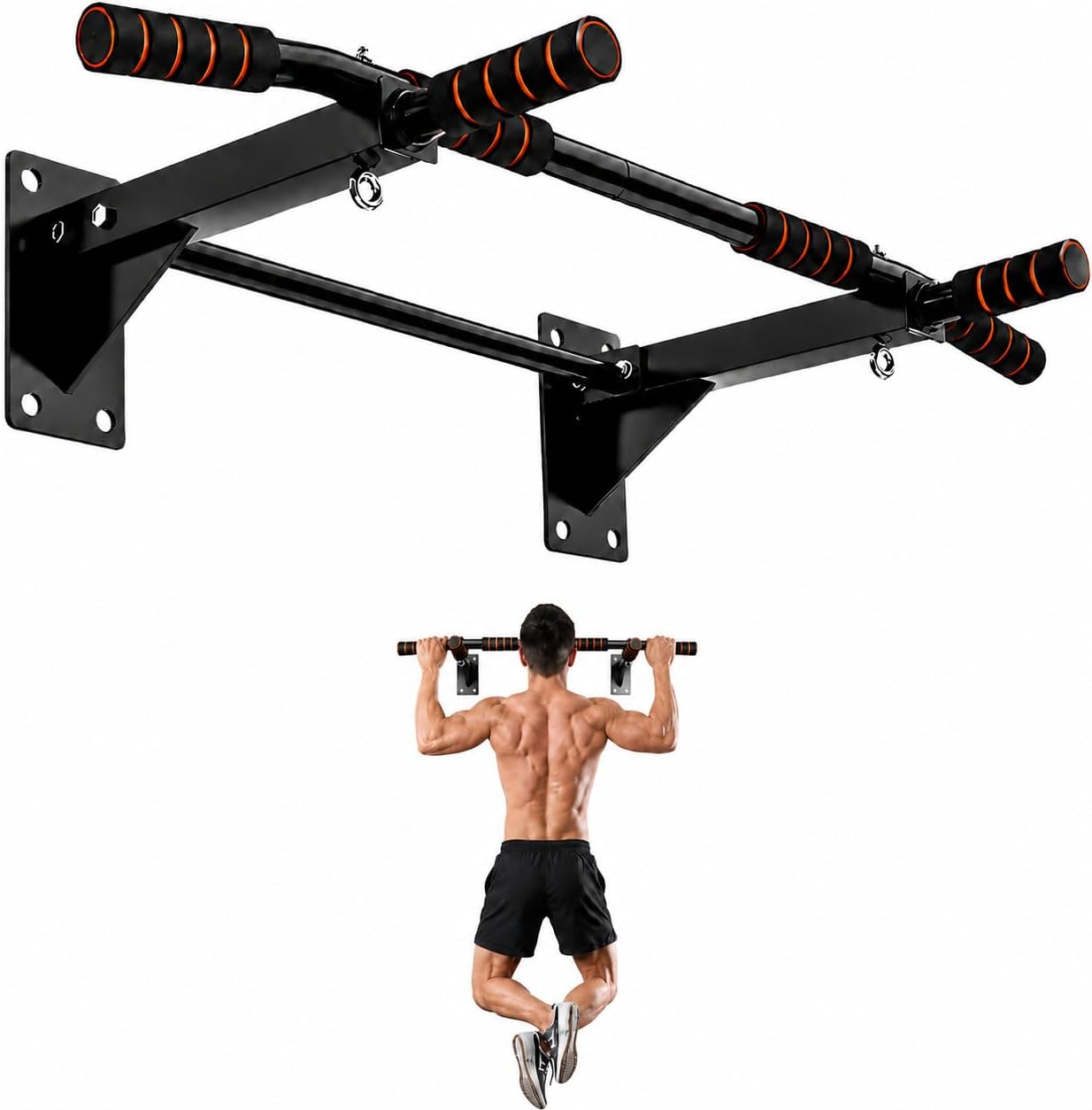 Barra de dominadas para gimnas - Pull Up Bar reseña y precio