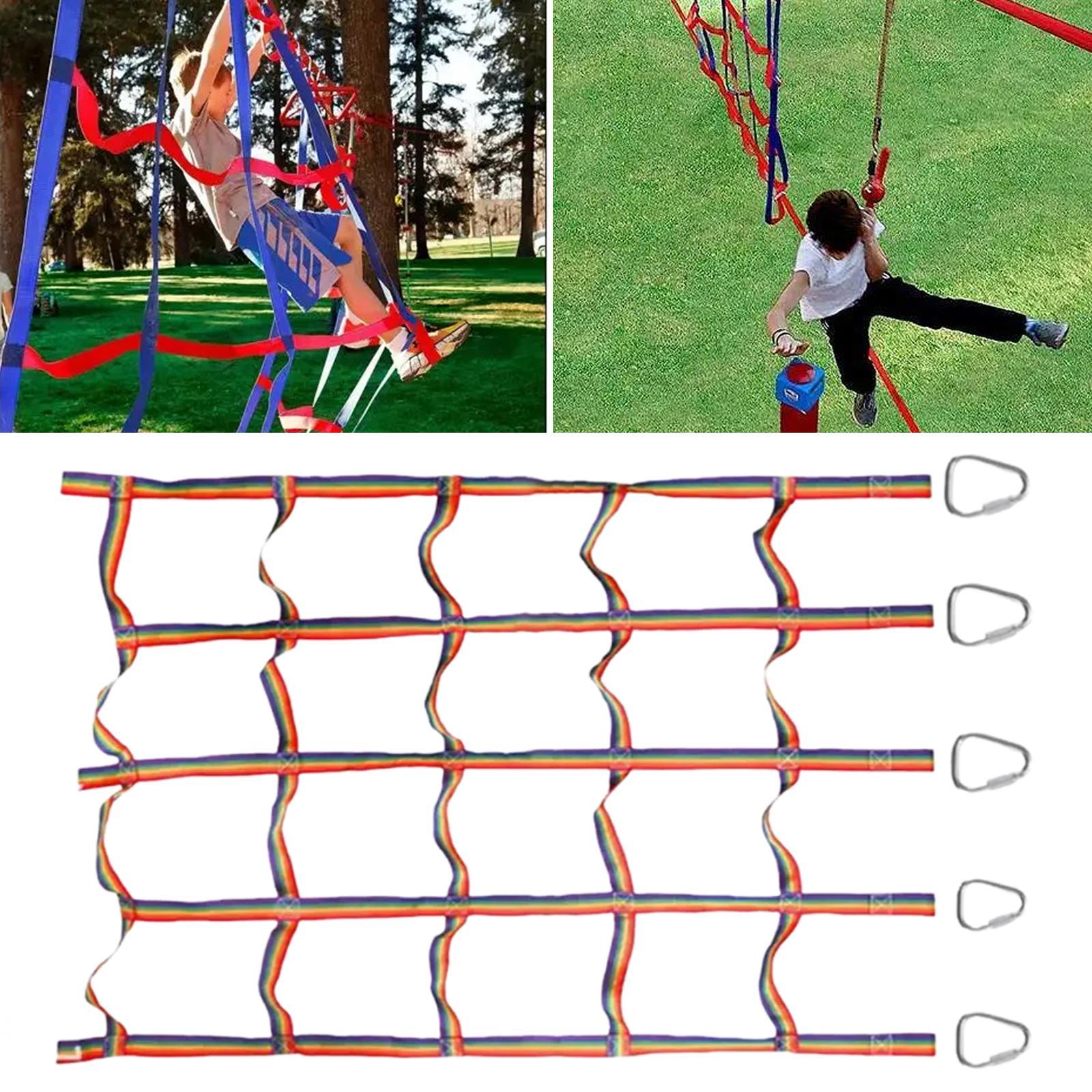 Red de escalada para niños, es - Rope Climb reseña y precio