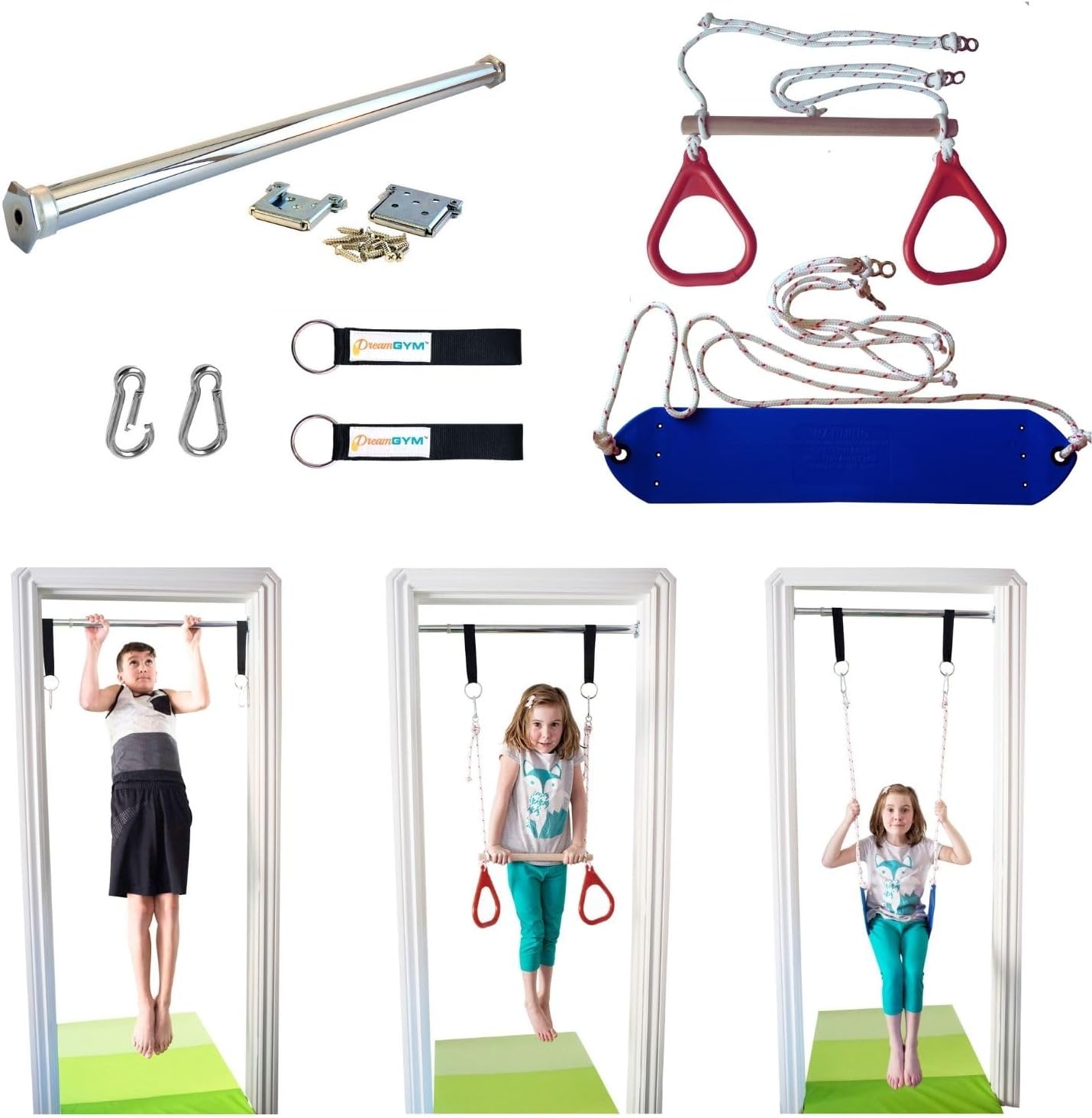 Juego de columpios para interi - Gymnastic Ring reseña y precio