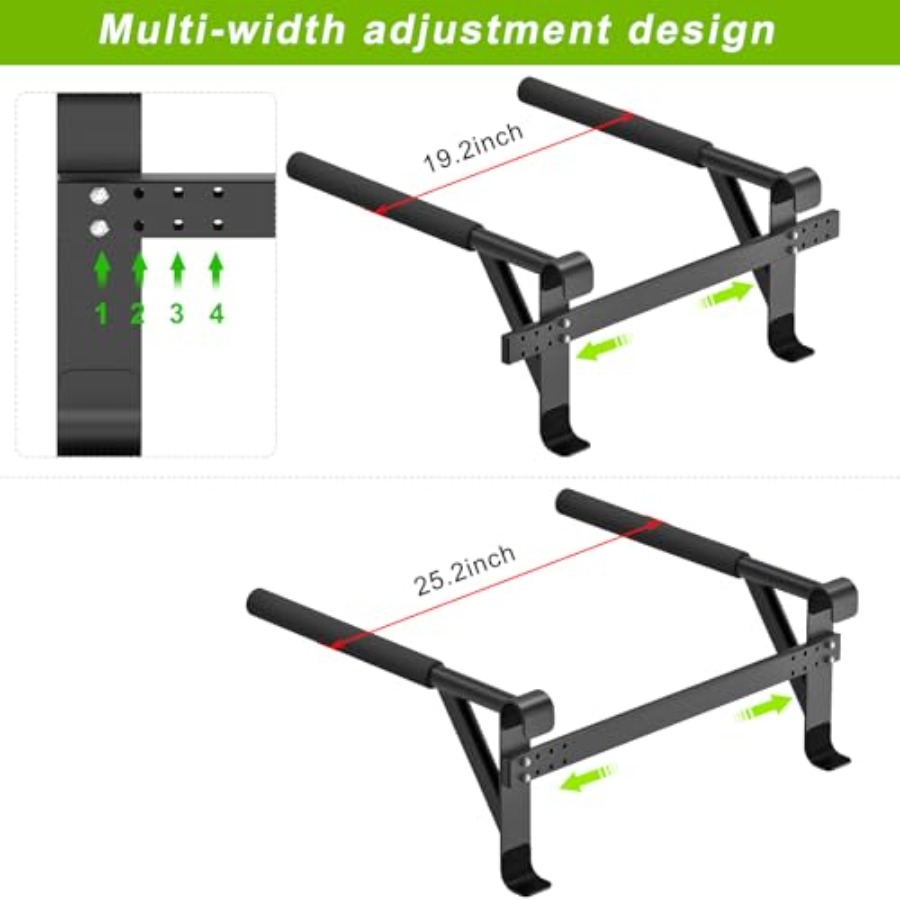 Barra de Gimnasia Montada en P - Pull Up Bar reseña y precio