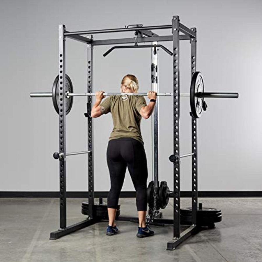 Jaula de sentadillas para gimn - Pull Up Bar reseña y precio